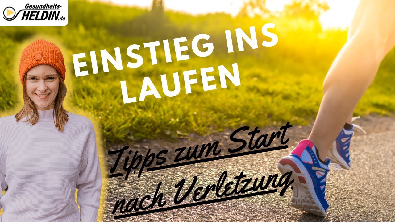 🏃‍♀️ So klappt der Einstieg ins Laufen nach deiner Verletzung!