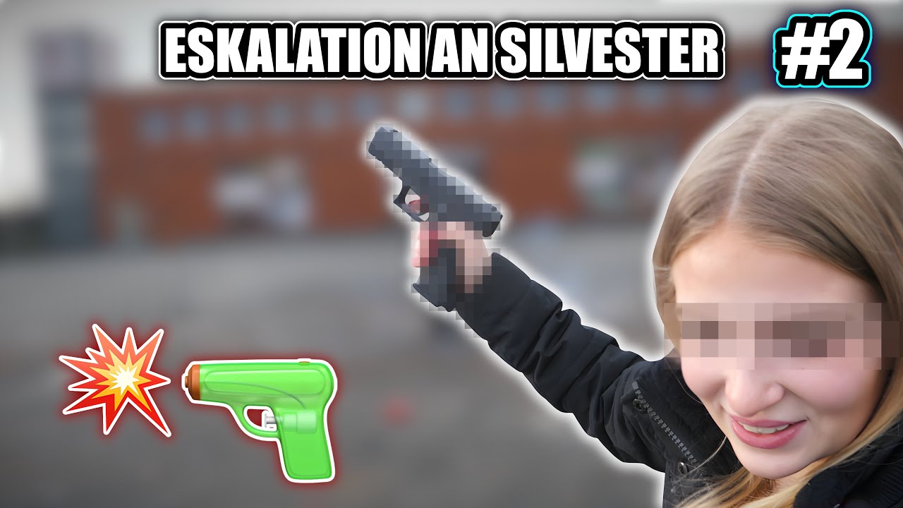 Schreckschuss + Polizei 👮🧨💥 ESKALATION an SILVESTER in BERLIN 🔥 [Teil 2]