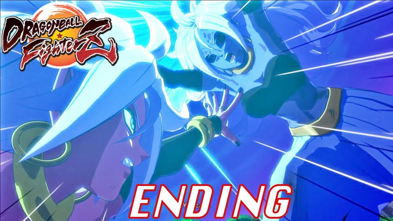 DRAGON BALL FIGHTERZ - Android 21 Arc ENDING Gameplay