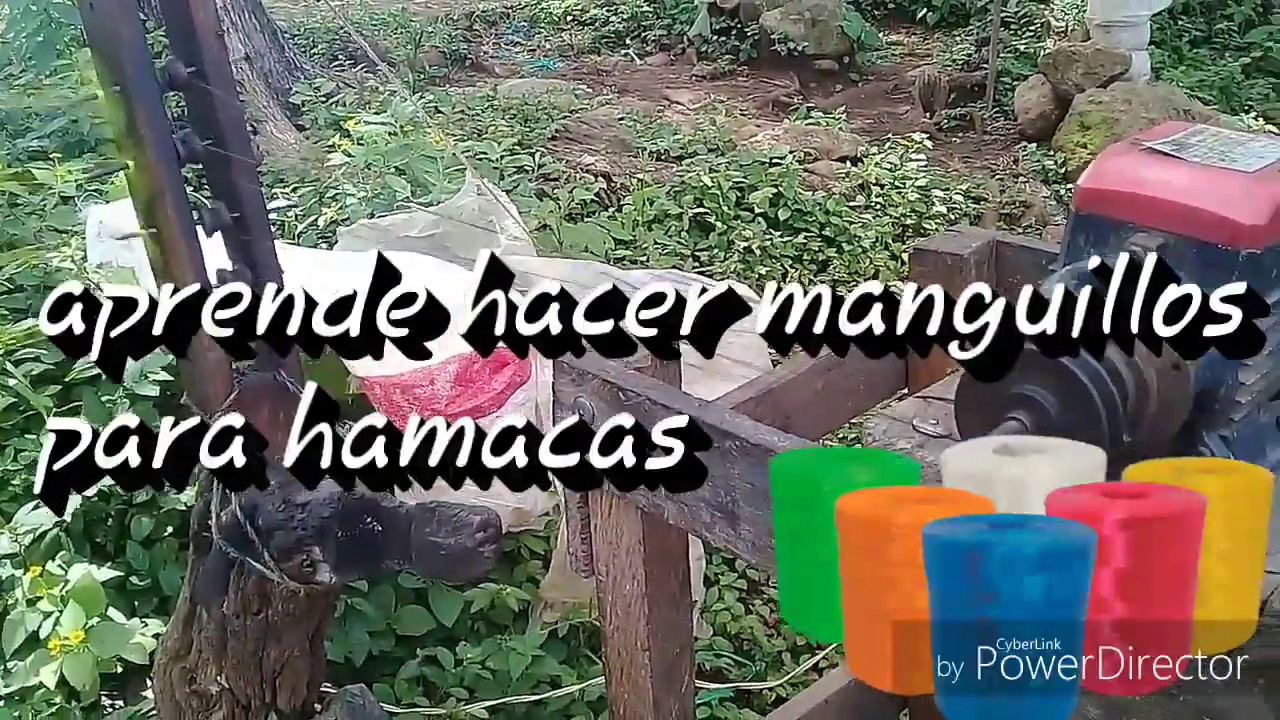 Como hacer manguillos para hamacas
