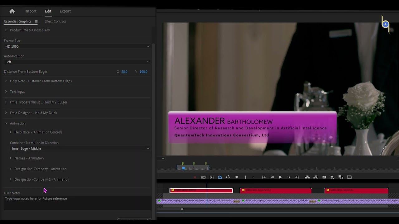 QuickStart Tutorial - broadcastGEMs Responsive Branding Toolkits (20 AeMoGRTs)