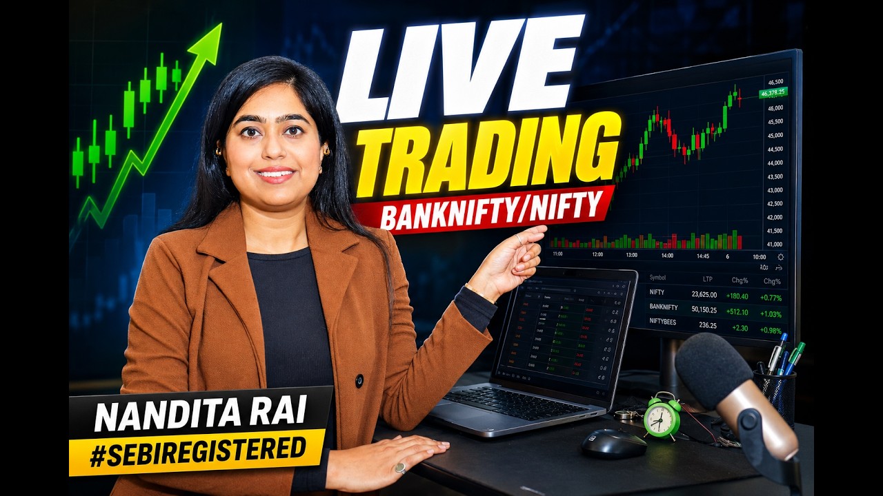 Nifty & Bank Nifty Live | Live Order Flow Analysis | Bullish Opening | 8 June 2026 | Nandita Rai