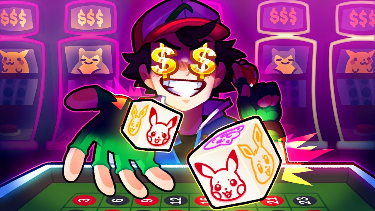 Pokemon, but EVERYTHING is Gambling