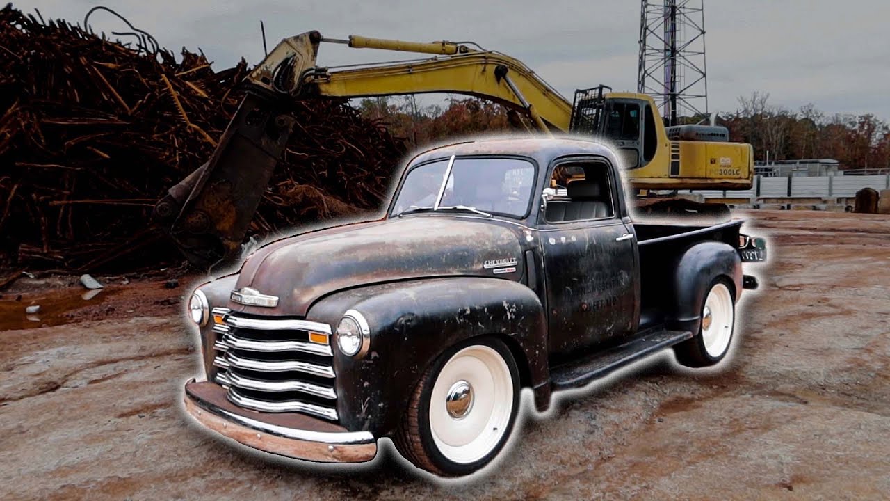 LMM DURAMAX SWAPPED 1950 CHEVY 4400 WITH CRAZY JUNK YARD ROOTS!