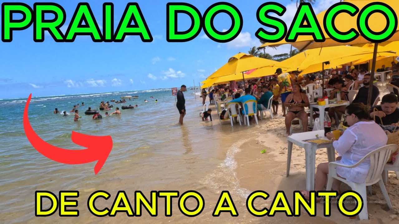 Praia do Saco - Marechal Deodoro - AL | Praia e Restaurantes | 4K UHD
