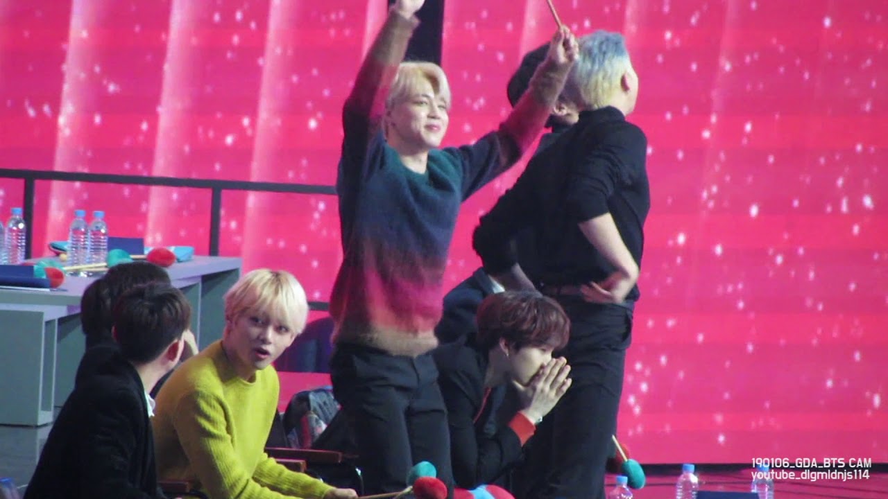 [BTS] 190106 골든디스크 방탄소년단 가대석 [재업]