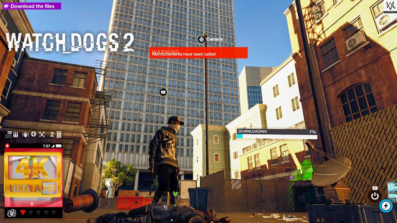 Watch Dogs 2 Epic Co-op Stealth Kills & Takedowns #17 (4K)