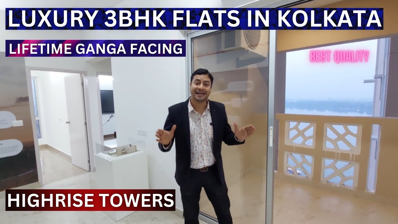Luxury 3bhk Flats In Kolkata Konnagar📞8100293325 | Forever River Ganga View Flats #kolkata #property