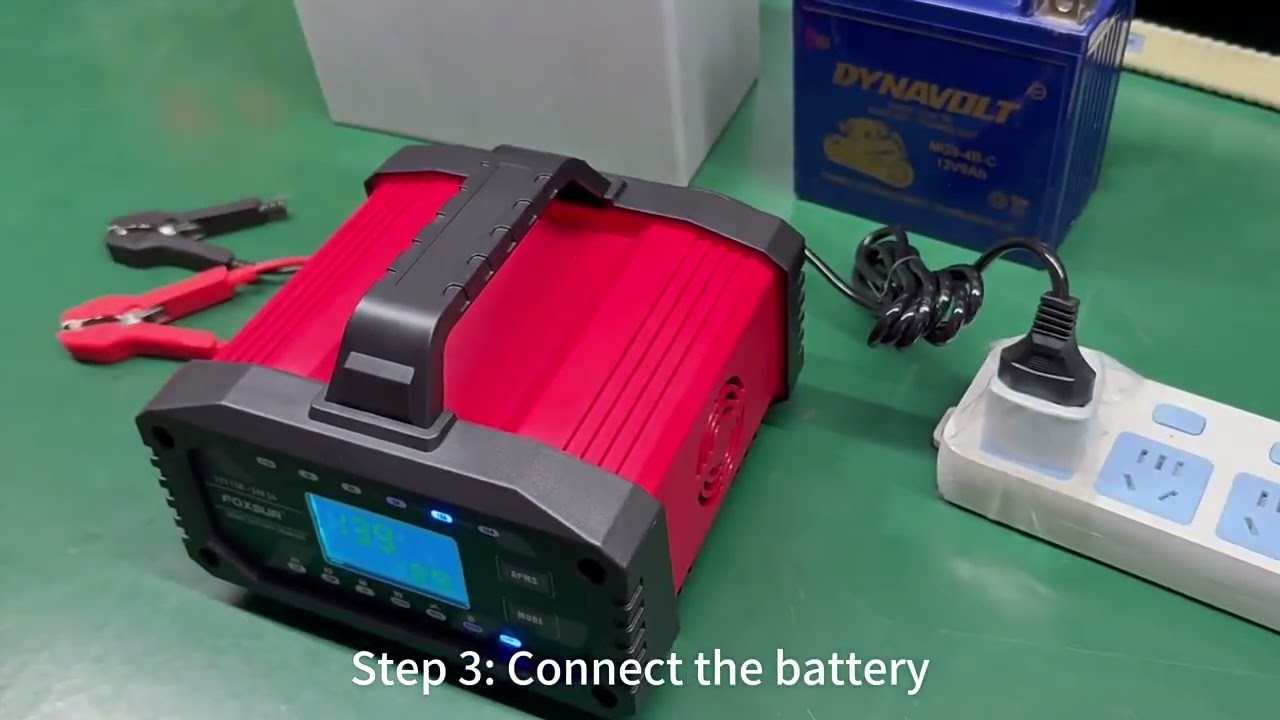 FAC 150 FOXSUR 12V 15A , 24V 5A SMART CHARGER