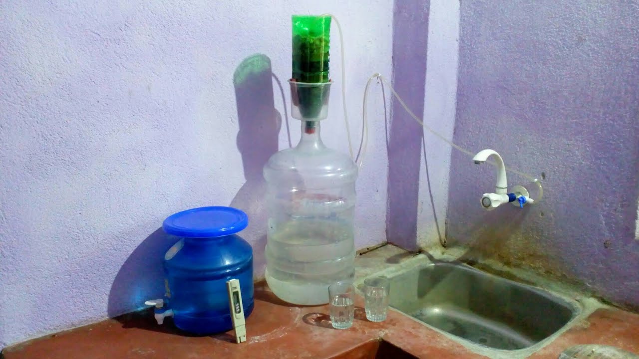 হাজার টাকার পানীয় জলের ফিল্টার না কিনে বিনামূল্যে নিজেই বাড়িতে ফিল্টার তৈরি করুন।