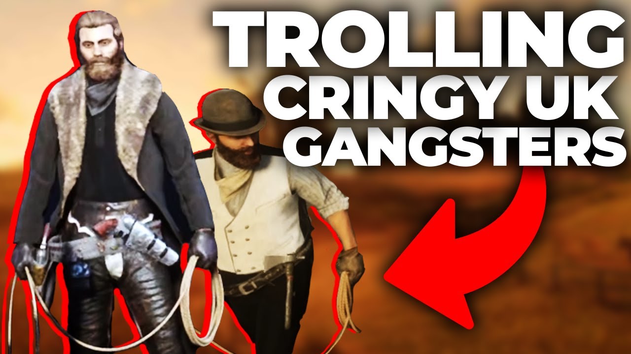 Trolling cringy UK gangsters in red dead 2 rp