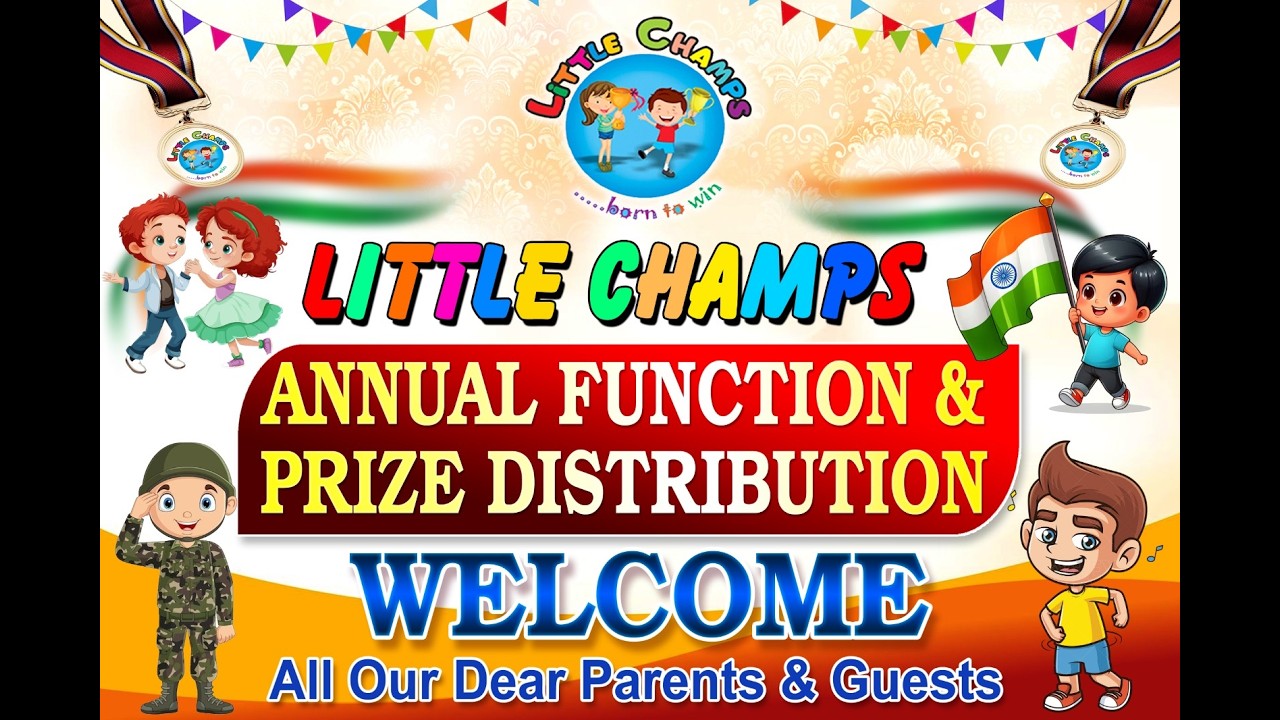 Little Champs School Annual Function 2026 Part 2 | Cultural Fest & Prize Distribution 🏆🎭