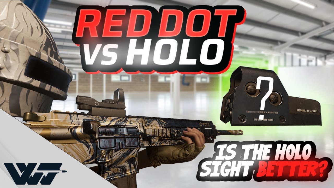 Red dot vs Holographic - Is the holo sight BETTER??? - PUBG