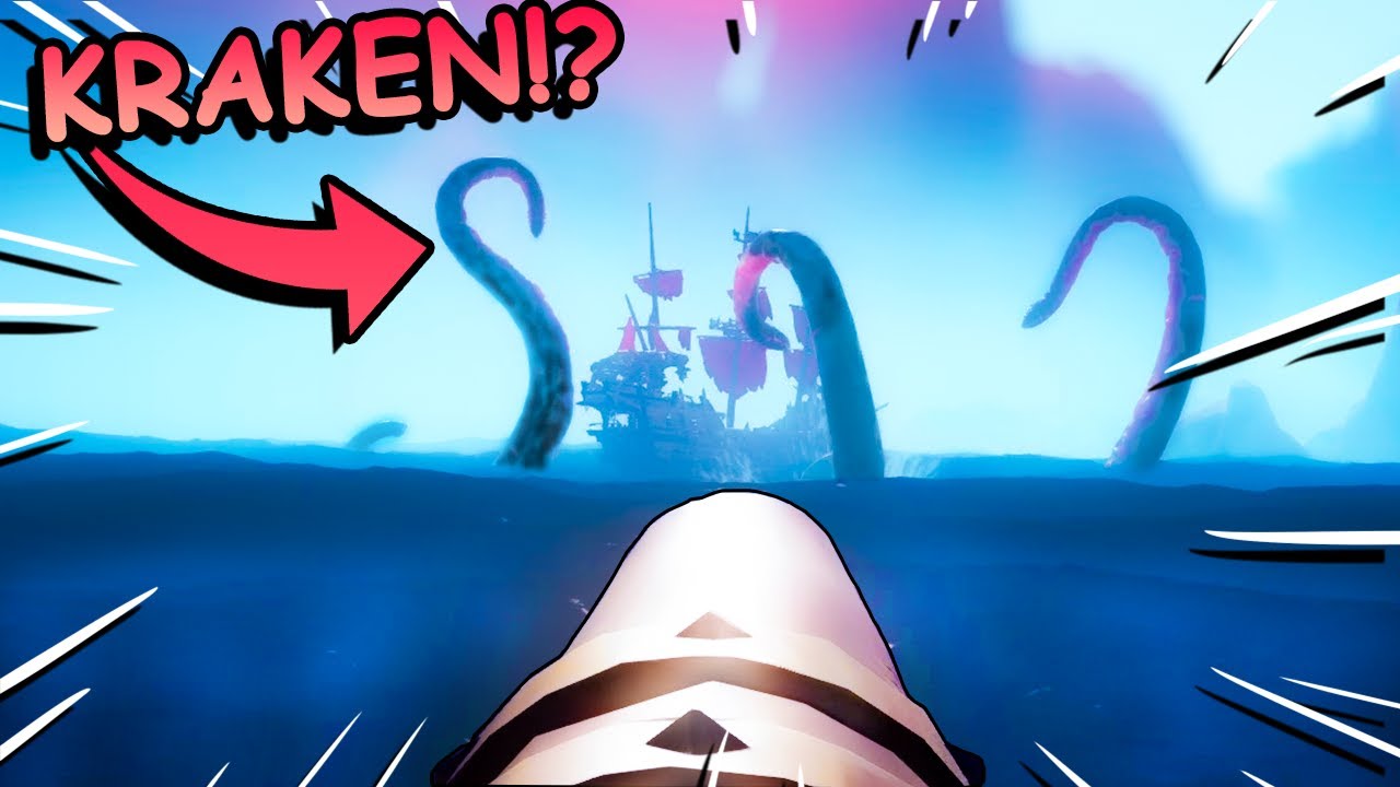 ZAATAKOWAŁ ICH OGROMNY KRAKEN!? | Sea of Thieves