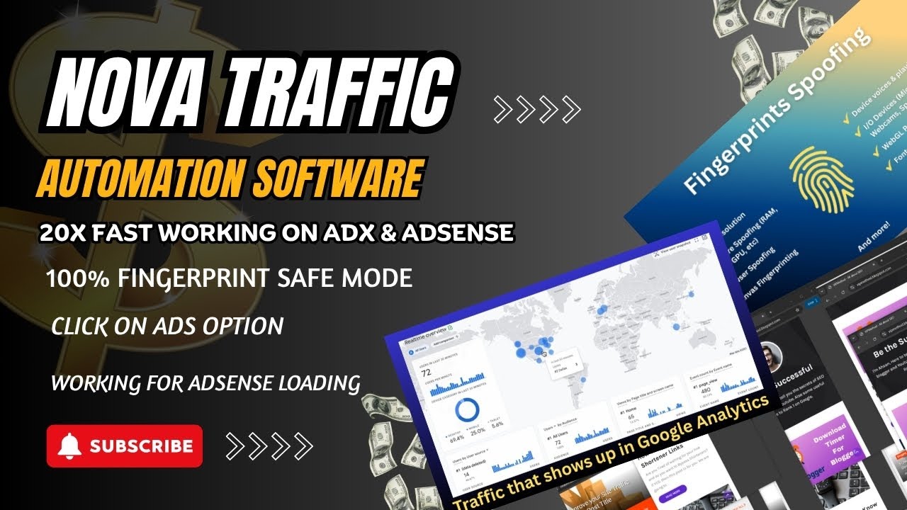 Nova Traffic Automation Software: AdSense/AdX Loading Secrets Exposed (Boost AdSense Revenue)
