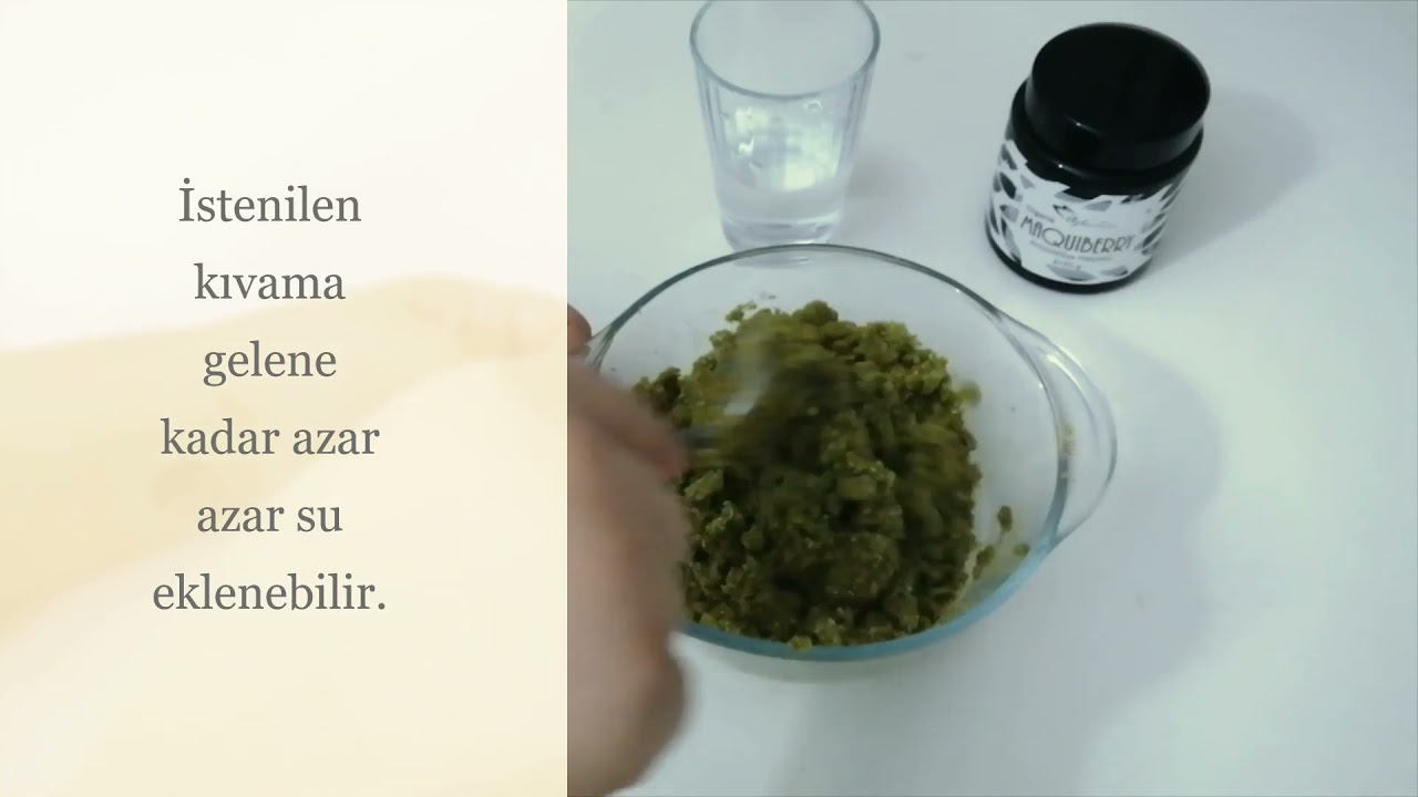 4 Malzemeli Sağlıklı Fıstık Sarması