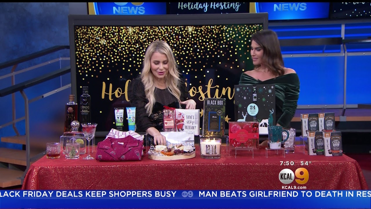 KCAL 9 LOS ANGELES_Holiday Hosting Essentials with Sadie Murray
