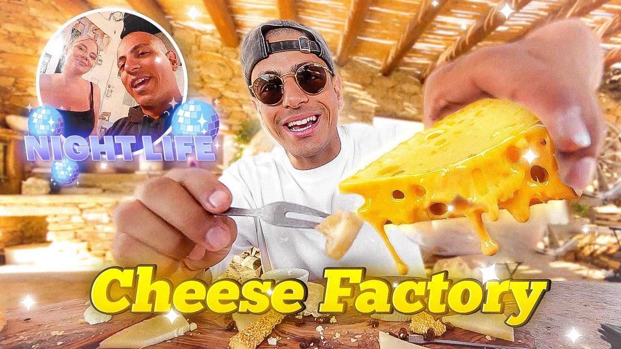CHEESE FACTORY - 🇬🇷🏝️ اكتشاف جبن جزيرة إييوس