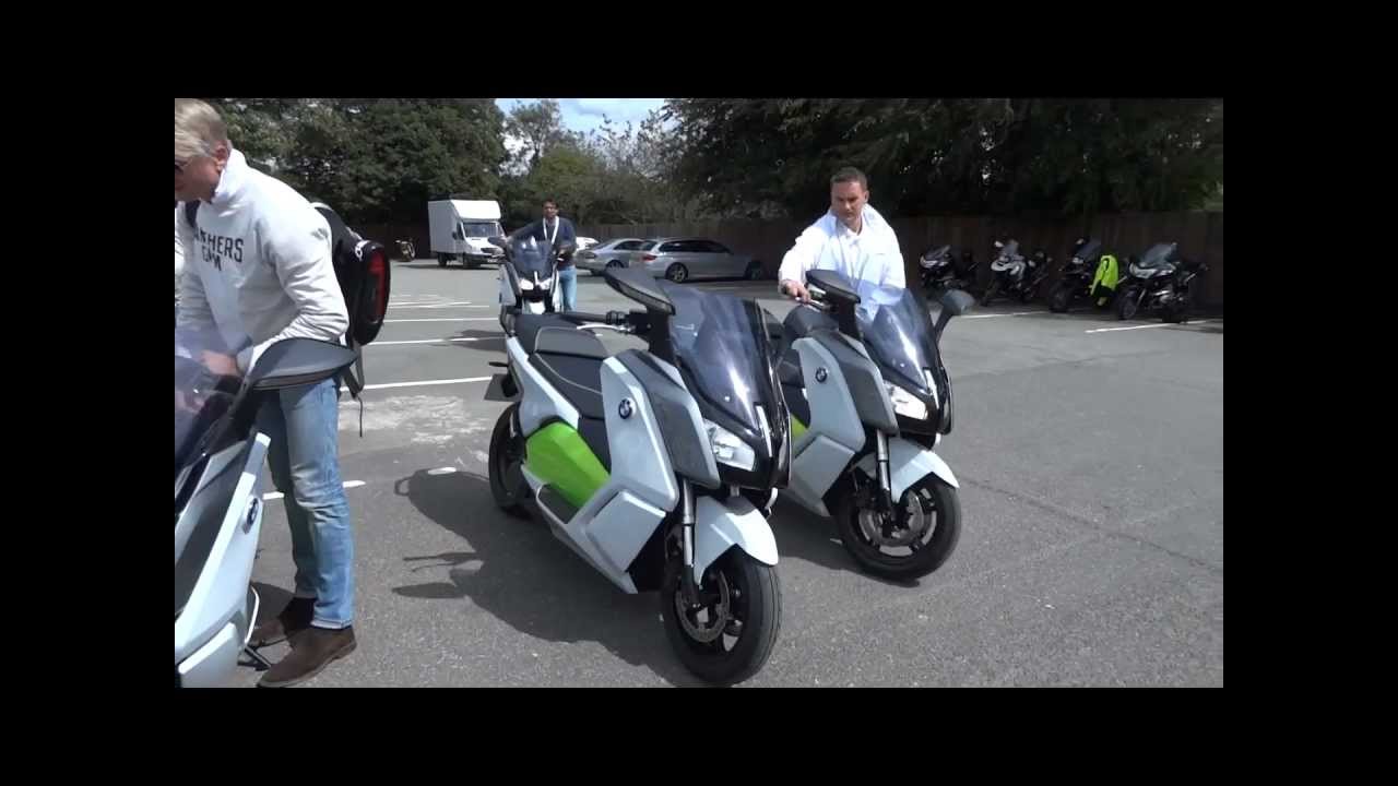 BMW C evolution 2014 FIRST DRIVE by SUPERVROUM2