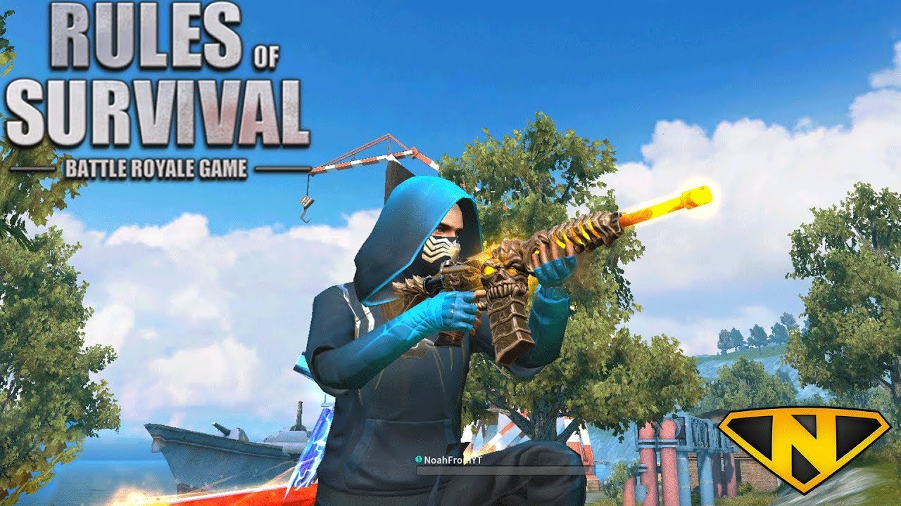 The *NEW* Death Stalker M4A1 (Rules of Survival: Battle Royale)