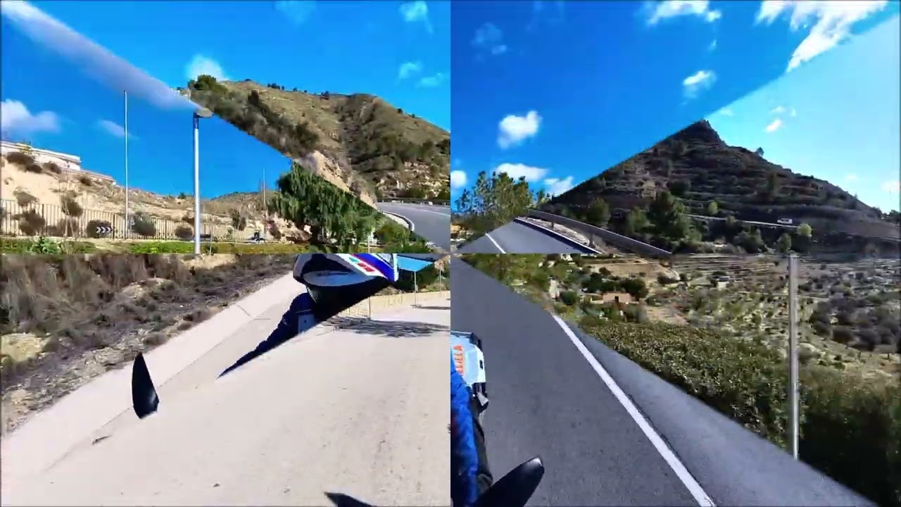 DE RUTA POR LOS ALREDEDORES DE VILLAJOYOSA ALICANTE CON MI BMW 1250 DIA 12-3-2025.