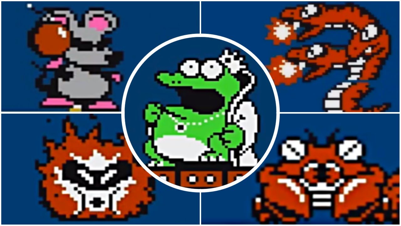Super Mario Bros. 2 - All Bosses & Ending (No Damage)
