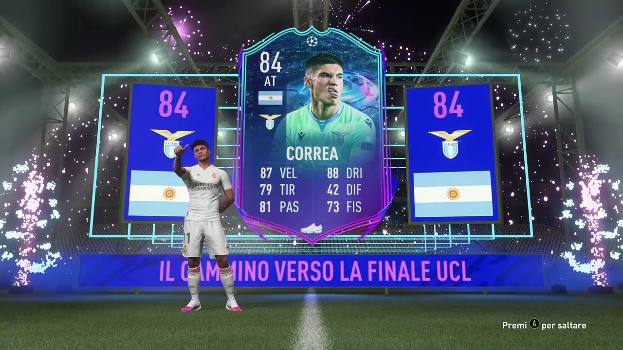 FIFA 21 Xbox One - [Objective] Walkout UCL LIVE Correa