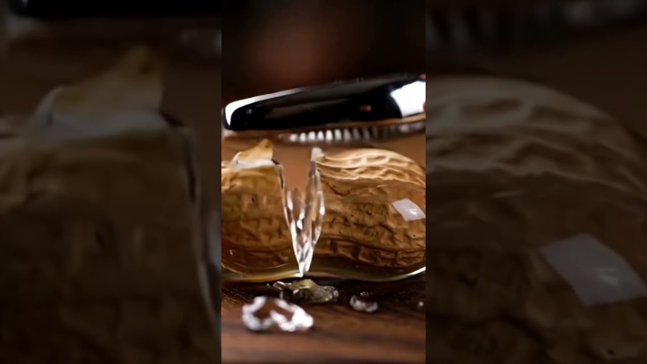 Glass Peanut Cracking ASMR
