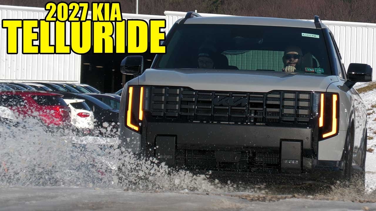 Знакомьтесь с Kia Telluride SX Prestige X-Pro 2027 года: совершенно новый дизайн, характеристики ...