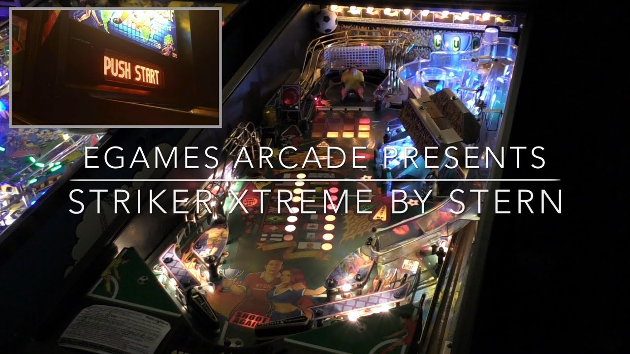 Stern's STRIKER XTREME Pinball Machine Gameplay