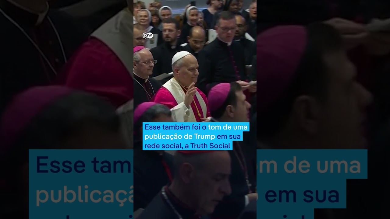 &ldquo;N&atilde;o tenho medo de Trump&rdquo;, diz papa Le&atilde;o 14 #shorts