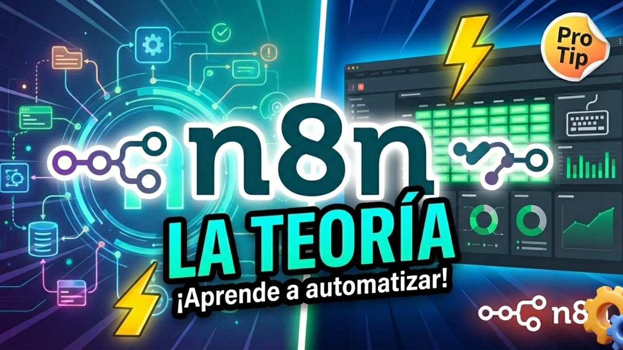 n8n desde CERO: Entiende la TEORÍA antes de automatizar 🚀