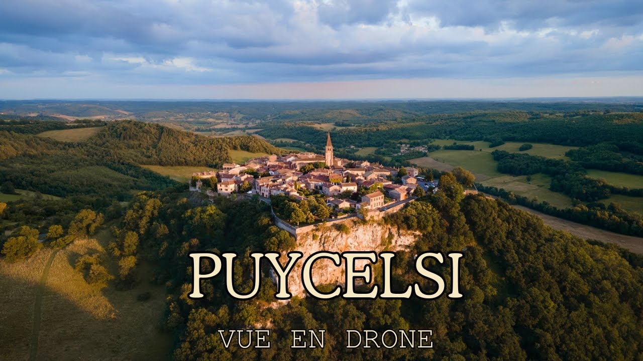 PUYCELSI VUE DU CIEL // DRONE