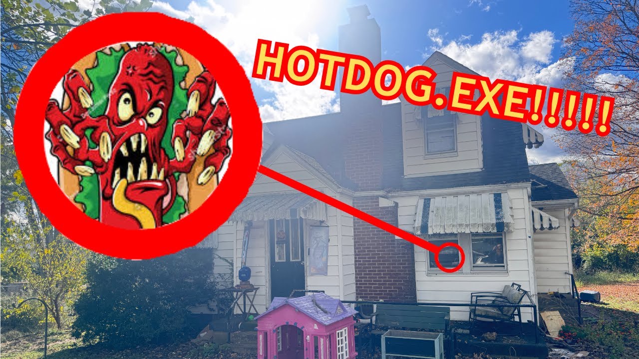 SEARCHING THE HOTDOG.EXE HOUSE AT 3AM!!!