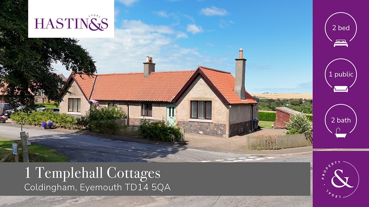 1 Templehall Cottages, Coldingham, Eyemouth TD14 5QA - Video Tour