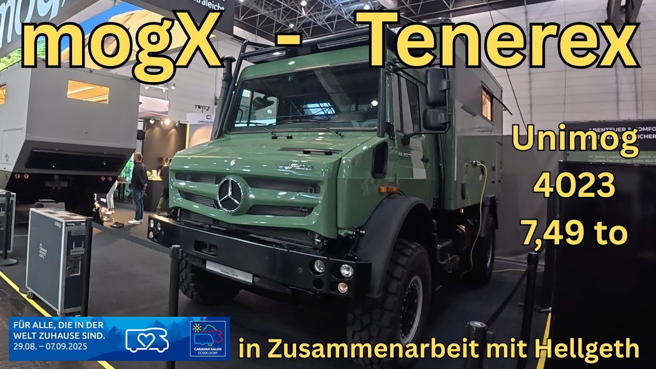 Unimog 4023 von mogX und Hellgeth der Tenerex - ein weltreisetaugliches Offroad Monster