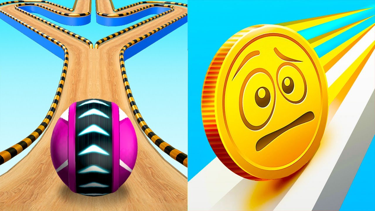 Going Balls VS Coin Rush - All Levels Gameplay Android iOS Ep 4