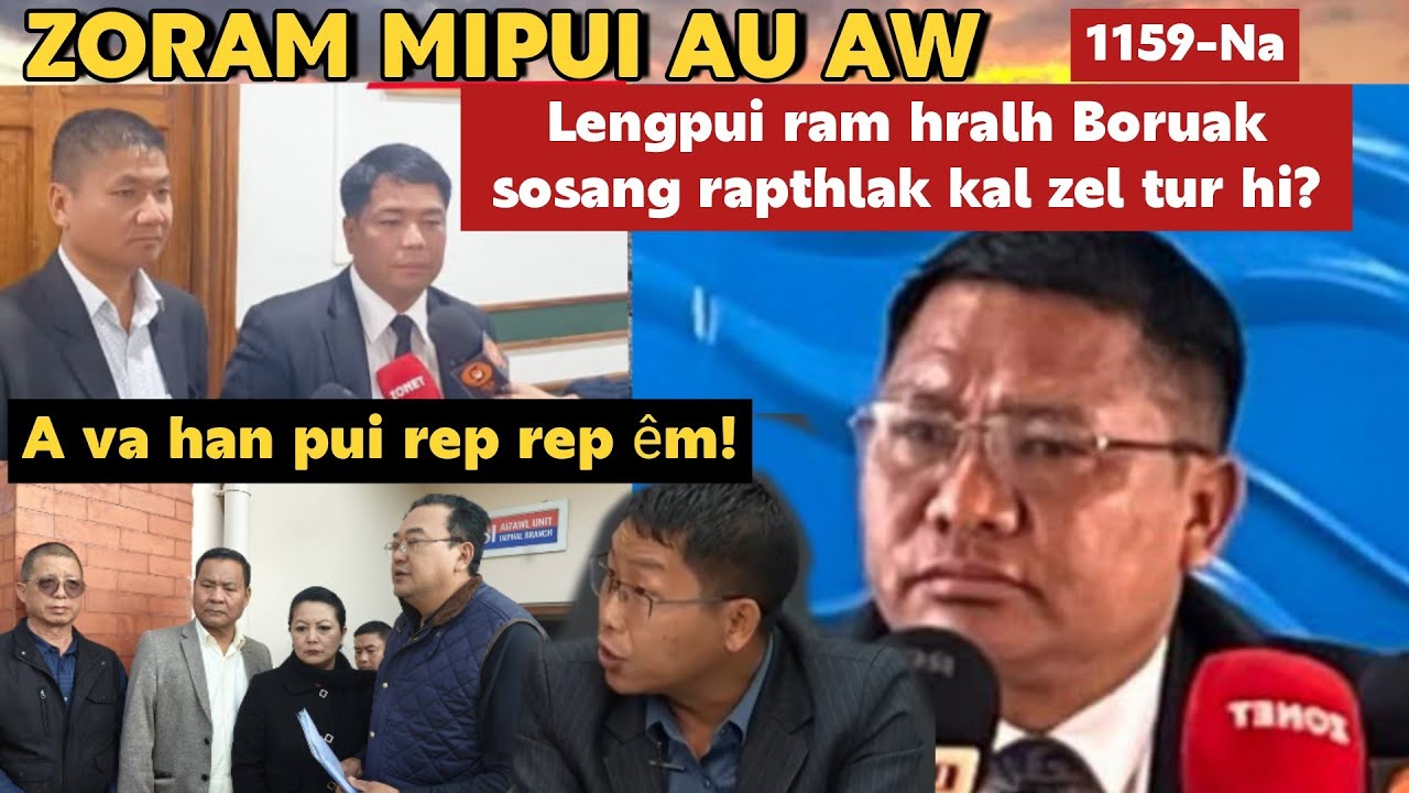 Zoram Mipui Au Aw 1159-Na| Hei zet chuh, a pui e! 12th Feb.2026