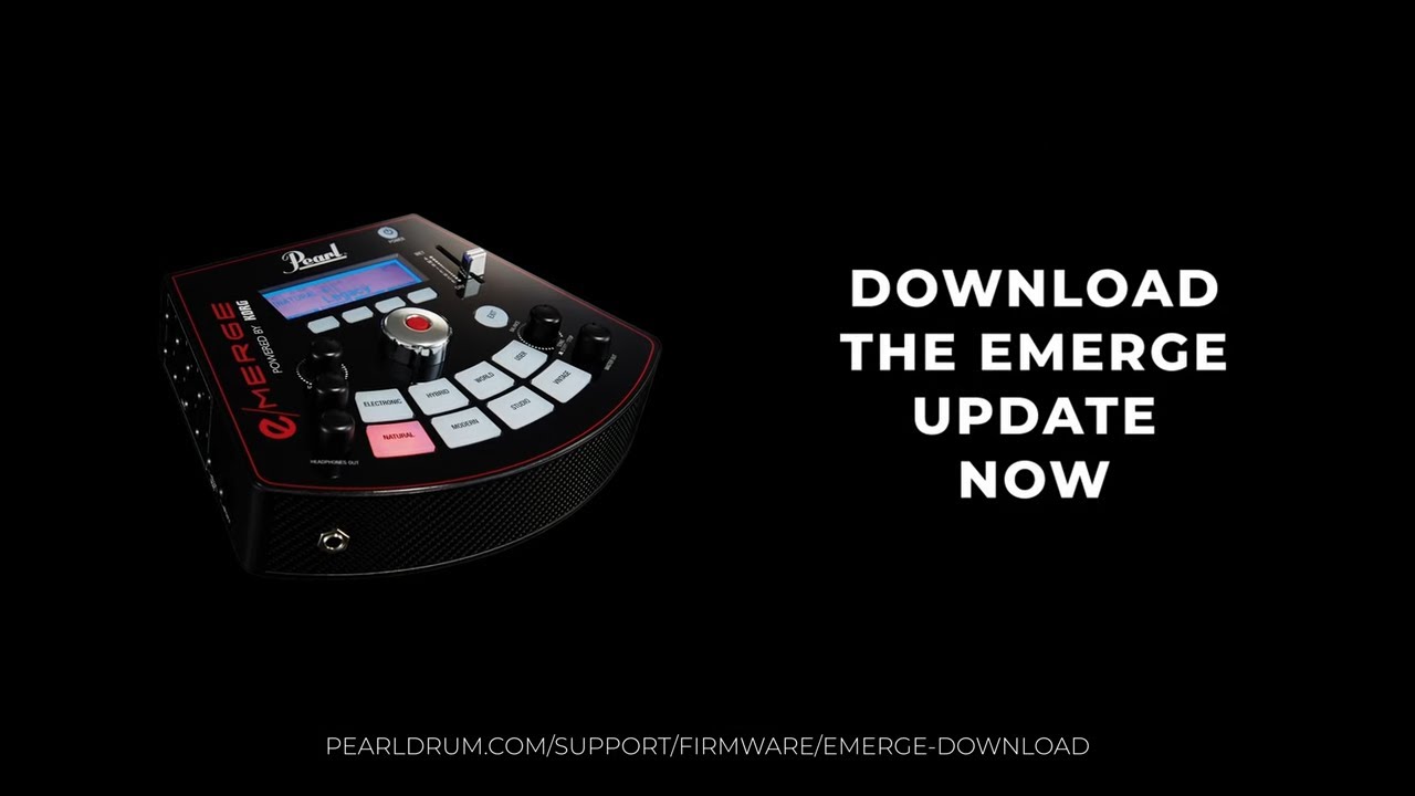 NEW Pearl e/MERGE Electronic Drumkits