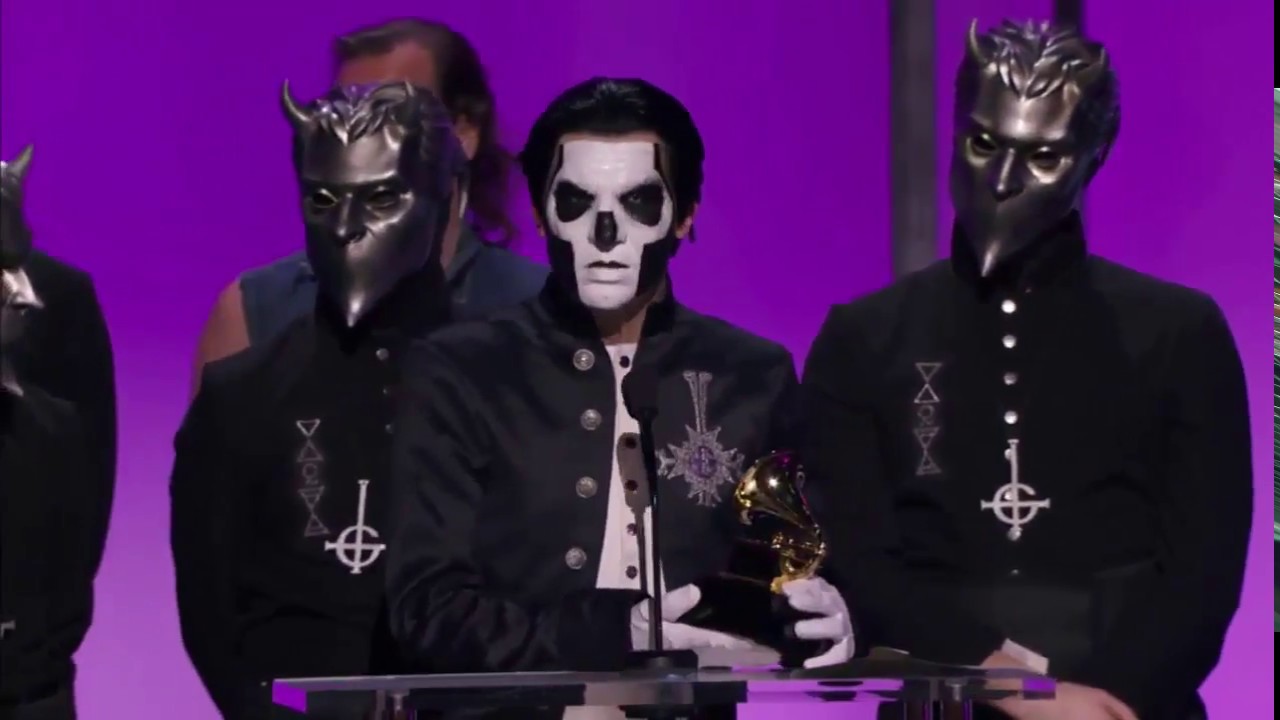 Ghost won Best Metal Performance for 'Cirice' at the 58th Annual Grammy Awards