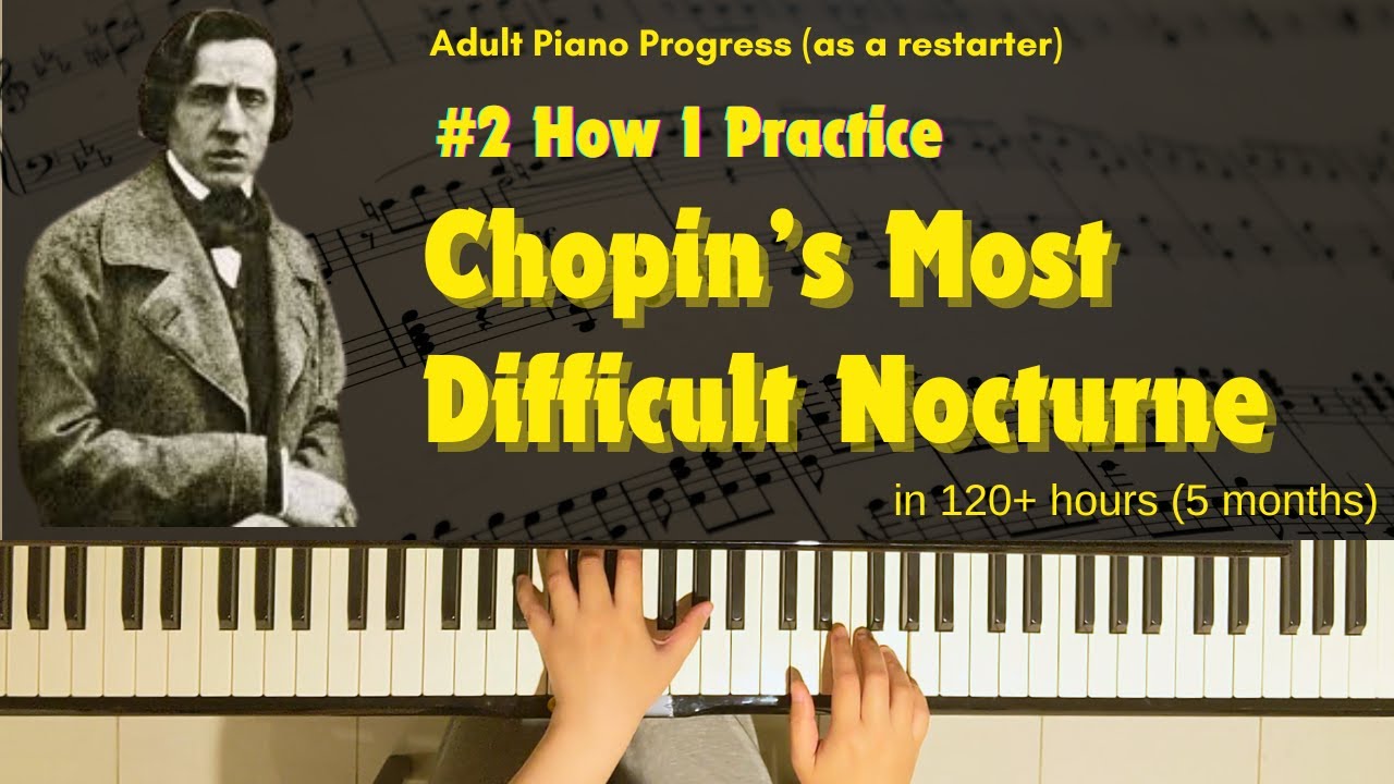 #2 How I practice Chopin Nocturne Op. 48 No. 1 in C minor (120+ hours): Tutorial & Analysis