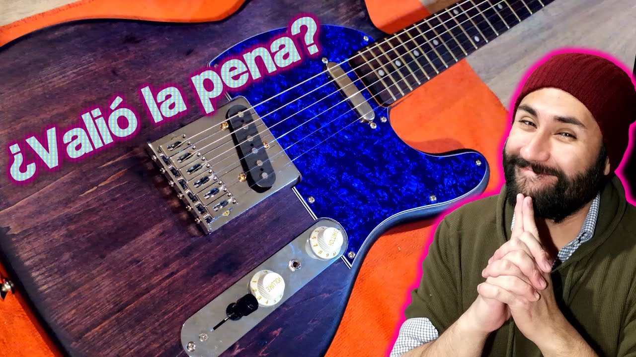 Intenté revivir esta telecaster pero...