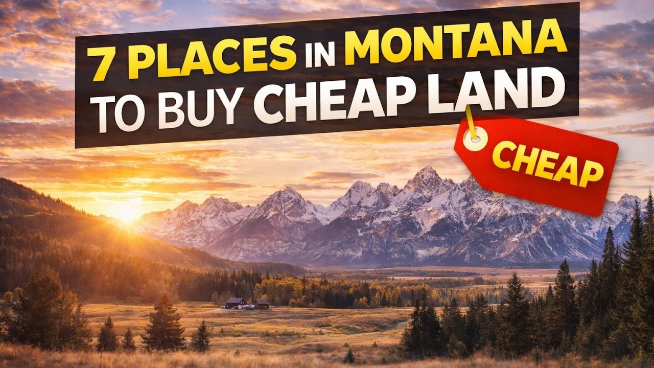 7 Places In Montana To Buy Cheap Land