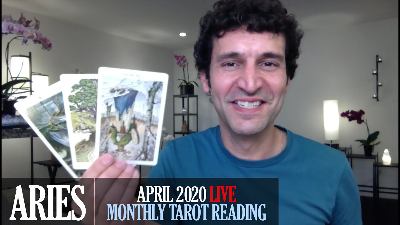 ARIES April 2020 Live Extended Intuitive Tarot Reading & Meditation by Nicholas Ashbaugh