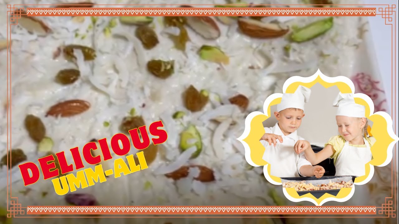 Easy Umm Ali Dessert Recipe for Kids | ABC Cooking for Kids| How to Make Umm Ali at Home