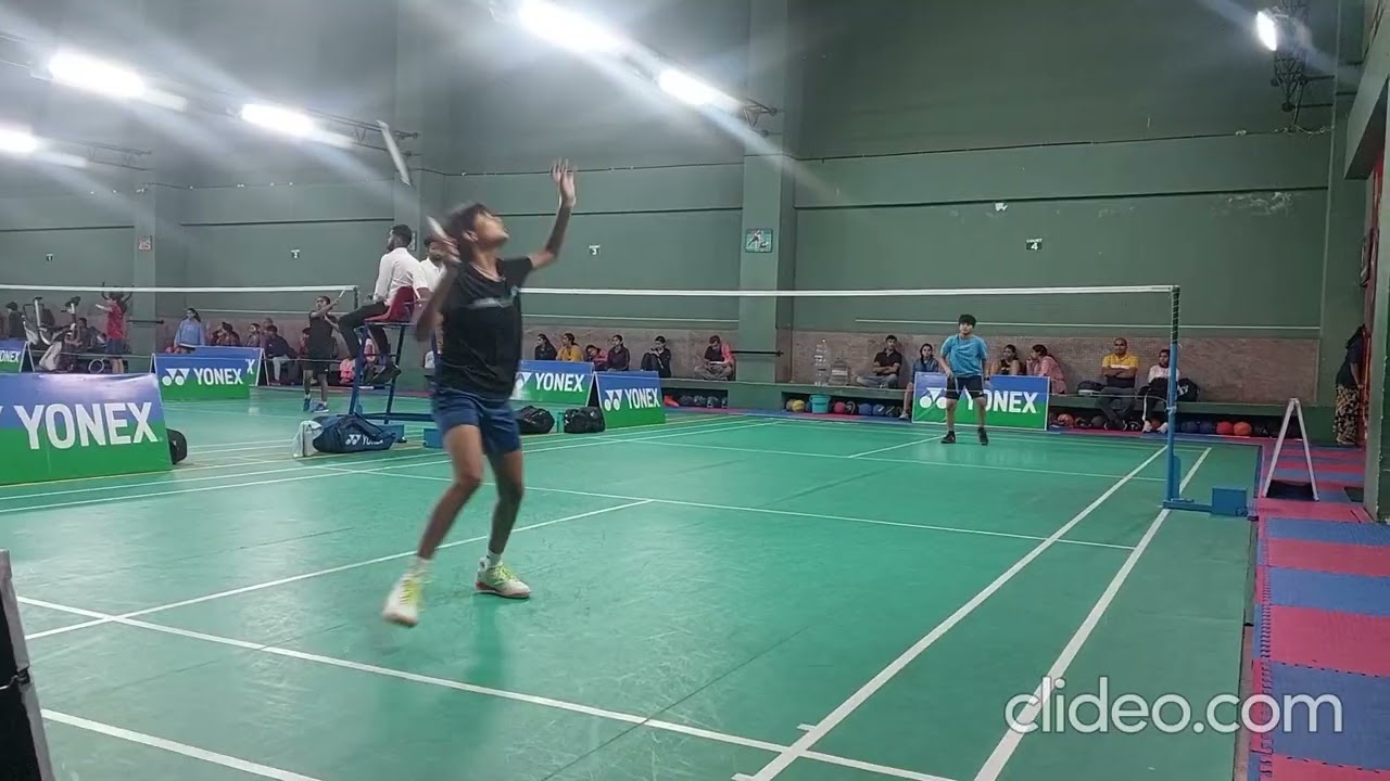 every stroke is not for earning point. first settle in the court