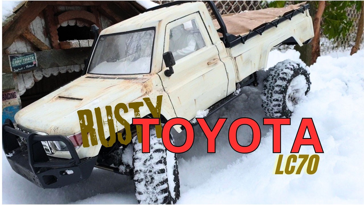 Der NEUE gealterte TOYOTA LC 70 von Amewi | Crawler mit Weathering im Used look 📢💪