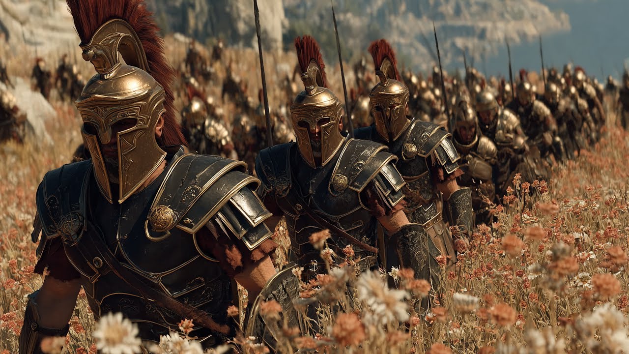 Legion in the Dust — Roman March Through the Dry Plains | 4K Cinematic Music & Visuals
