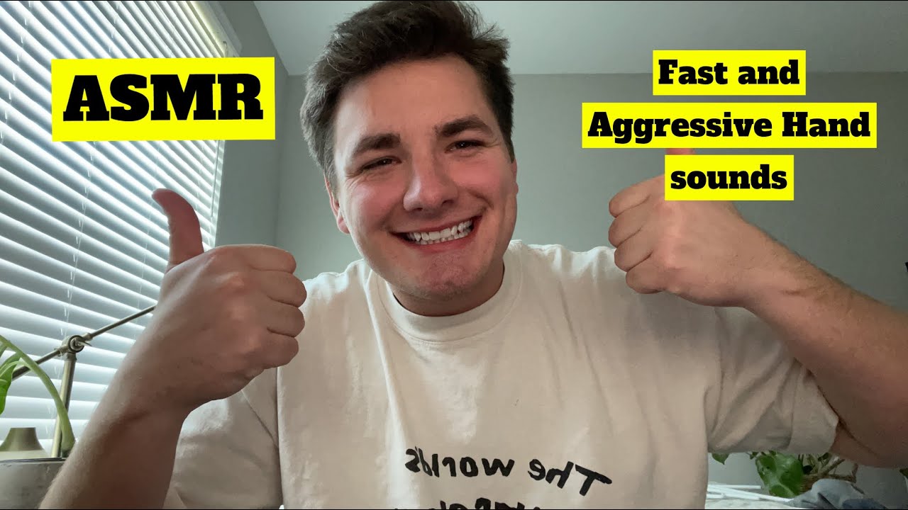 ASMR | Fast and Aggressive Hand Sounds and Rambles!