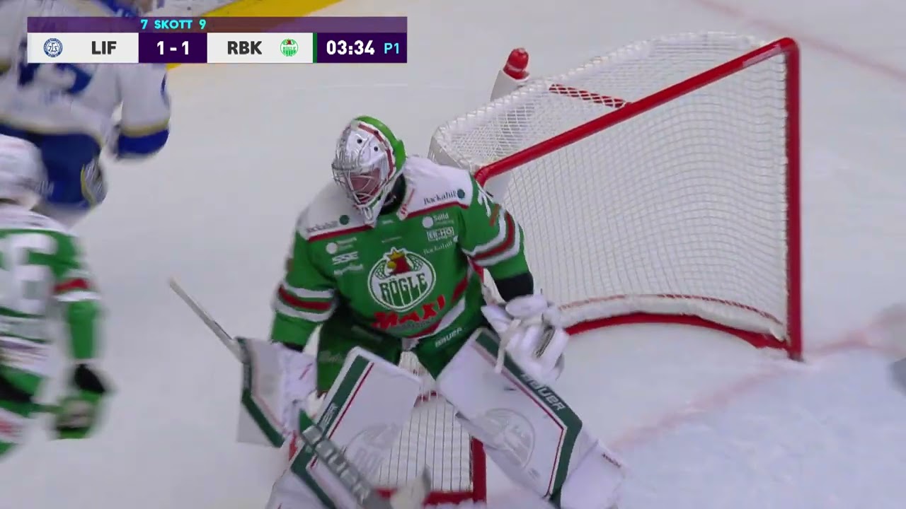 Highlights SHL: Leksands IF -  Rögle BK 2 februari 2023